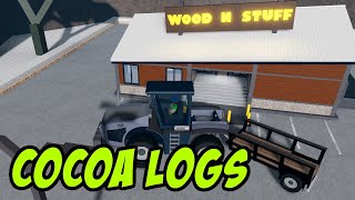 Selling Cocoa Logs Is It Worth It Roblox Farming and Friends [upl. by Wendalyn170]