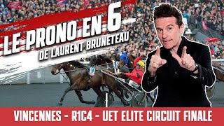 Pronostic Quinté  Vincennes  UET Elite Circuit Finale  11 octobre 2024 [upl. by Eldrida]