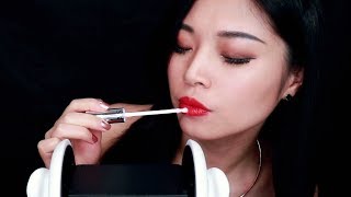 ASMR Intense Mouth Sounds and Lip Gloss Applications [upl. by Amikay]