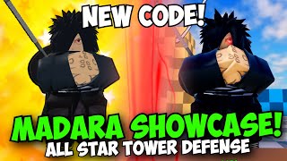 NEW STARDUST CODE New Madara Showcase  UPD in ASTD [upl. by Langbehn400]