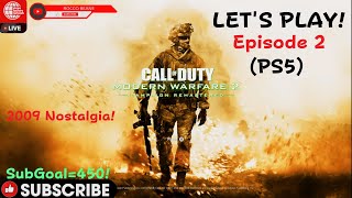 OG Modern Warfare 2Episode 2 PS5🍿😎 [upl. by Borman]