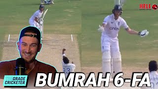 Bumrah 6fa Rips Through England  IND VS ENG  Visakhapatnam  Day 2 [upl. by Mallorie]