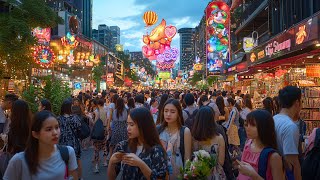 🇹🇭 BANGKOK WALKING TOUR SIAM SQUARE SIAM PARAGON amp MBK THAI STREET FOOD 4K HDR [upl. by Debee477]