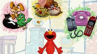 Elmos World Pets Food amp Telephones PC Game [upl. by Roydd274]