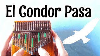 El Condor Pasa  Simon amp Garfunkel Easy Kalimba TabsTutorialPlayAlong  Kalimba Cover [upl. by Eletnahc528]