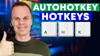 How to use Hotkeys in AutoHotkey  AutoHotkey Tutorial 2 [upl. by Kendra4]