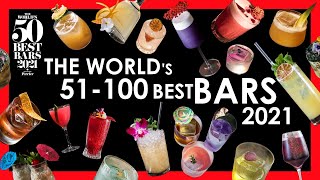 The World’s 50 Best Bars 2021 51100 List [upl. by Rasaec]