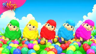 Baa Baa Black Sheep Nursery Rhymes  Learn Colors  BluLoo Nursery Rhymes amp Kids Songs [upl. by Annod697]