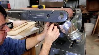 Belt sander dust collector [upl. by Lemmie657]