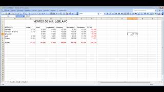 Tuto  Les bases dExcel leçon 2 Le copiercoller et les références relatives et absolues [upl. by Egor]