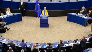 State of the European Union debate 2022 [upl. by Etteuqram]