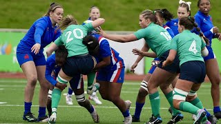 Festival des Six Nations féminin 2024  Le résumé de France  Irlande [upl. by Awuhsoj]