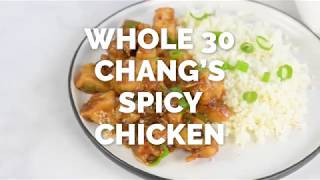 Whole30 Changs Spicy Chicken  The Defined Dish [upl. by Madra255]