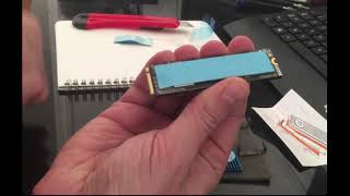 Install an EK M2 NVMe Heatsink [upl. by Otrebire]