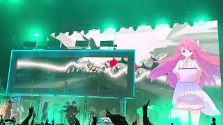 Porter Robinson  Shelter live Fontainebleau SMILE D World Tour Oct 19 [upl. by Kcirdneked644]