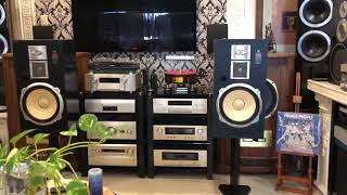 Denon PMA2500NE and Super Audio CD Player DCD2500NE plays Saxophone with Sansui S950 Speakers [upl. by Nyraa]