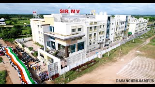 SIR MV PU COLLEGE  DAVANGERE Campus Tour [upl. by Ekenna675]