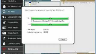 Mio Map Install and Map update [upl. by Andrew939]
