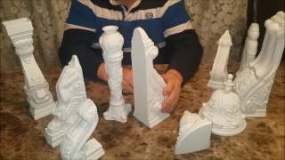 3D printed Decorative Corbels [upl. by Esdnil]