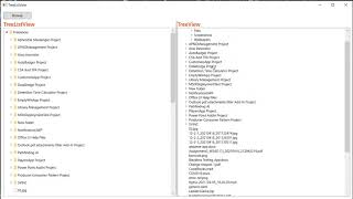 TreeListView  C and XAML [upl. by Remliw]