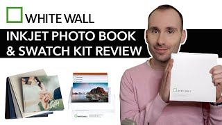 WhiteWall HD Photo Book amp Swatch Kit  Review [upl. by Ellatsirhc61]