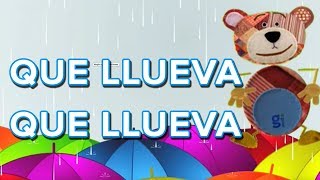 Que llueva que llueva Canción infantil [upl. by Diantha]