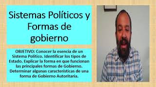 Sistemas políticos y Formas de gobierno [upl. by Arammahs590]