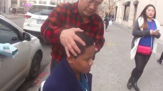 Luo Dong Street Head Massage  366a [upl. by Ellehsor431]