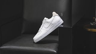 Nike Air Force 1 Craft quotSummit Whitequot Review amp OnFeet [upl. by Manbahs]