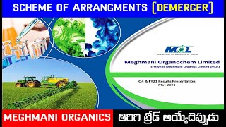 Meghmani Organics Demerger Process and Relisting Details [upl. by Ididn115]