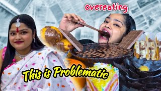 MADDY EATS BEING PROBLEMATIC MUKBANG INFLUENCERS PROMOTING UNHEALTHY CULTURE [upl. by Assyli506]