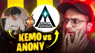 Kemo Vs Anony Gaming  BGMI [upl. by Marrin]