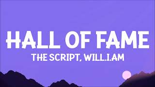 The Script  Hall of Fame Lyrics ft william [upl. by Lib]