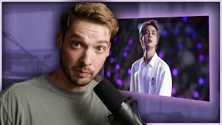 Music Producer Reacts to Jin from BTS Singing Epiphany Live [upl. by Vale]