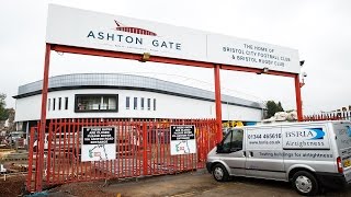 Ashton Gate Update A Look Inside The Dolman And South Stand [upl. by Ycrad]