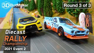 Diecast Rally Car Racing  Event 2 Round 3 of 3  DRC Championship [upl. by Eldorado778]