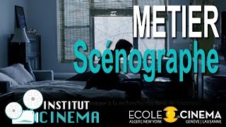 Institut Cinema  METIER  SCENOGRAPHE DECORATEUR [upl. by Chilcote]