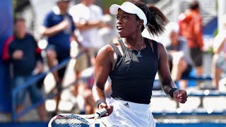 USTA Pro Player Highlights Sachia Vickery Cracks Top 100 [upl. by Queri193]