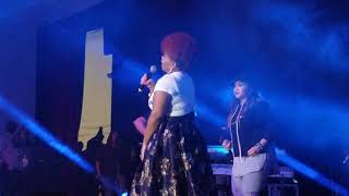 Mary Mary Rare Performance of ITS THE GOD IN ME with Kierra Sheard LIVE NYC [upl. by Dowd]