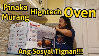 Dowell Digital Electric Oven ELO45DS Pinaka murang hightech na oven Unboxing [upl. by Luas]