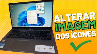 COMO ALTERAR A IMAGEM DOS ÍCONES DAS PASTAS DO SISTEMA WINDOWS 11 [upl. by Carmelita313]