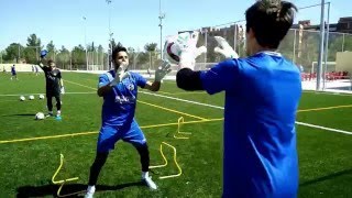 Sesión entrenamiento Porteros CE SABADELL [upl. by Refanej]