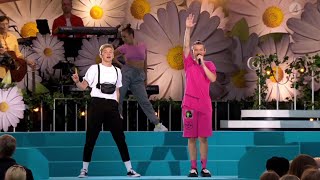 Elektrisk stämning när Marcus amp Martinus kör ett fantastiskt medley  Lotta på Liseberg TV4 [upl. by Roydd]