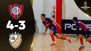 San Lorenzo 43 Carlos Barbosa  EN VIVO CONMEBOL Libertadores Futsal 2021 [upl. by Jefferey162]