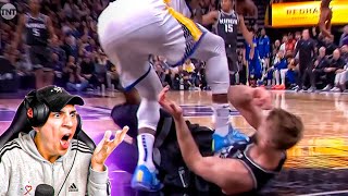 ¡DRAYMOND PIERDE LA CABEZA y le PEGA UN PISOTÓN🤯 ¿WARRIORS FUERA  WARRIORS vs KINGS Game 2 [upl. by Eekcaj]