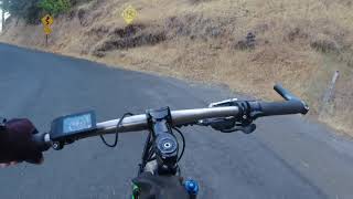 Bafang BBS02 36v 500w middrive DIY eMTB First Ride [upl. by Feliza]