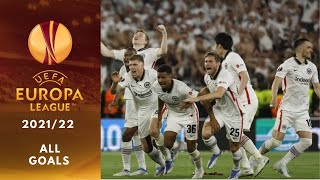 UEFA Europa League 202122 ⚽All Goals [upl. by Tellford]