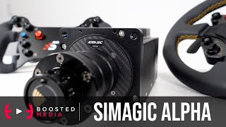 REVIEW  Simagic Alpha Direct Drive Sim Racing Wheel Base [upl. by Yliram916]