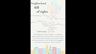 Whatever Happened to the Jacksonville Neighborhood Bill of Rights [upl. by Evvie]