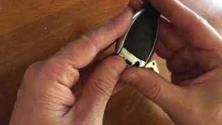 Mercedes C300 W204 SmartKey Battery Replacement Smart Key [upl. by Ylus]